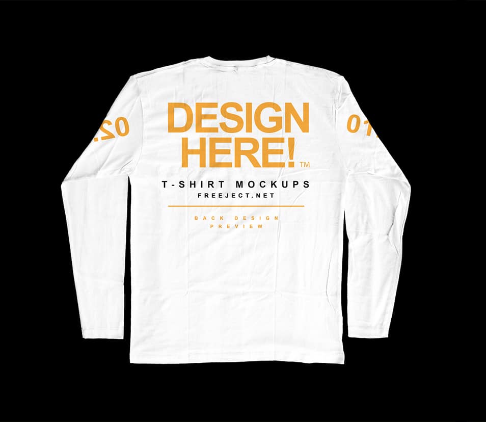 Download Long Sleeves T-Shirt Mockups Design PSD » CSS Author