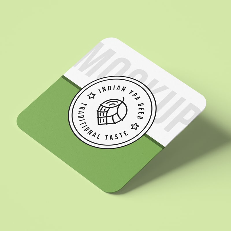 10+ Best Free Coaster Mockup Templates » CSS Author