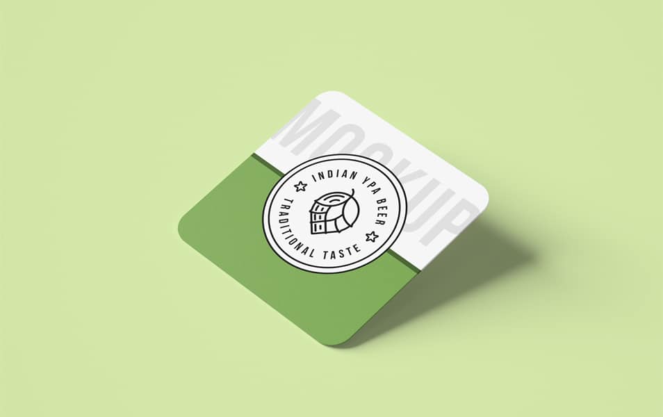 Download Square Coaster Mockup » CSS Author