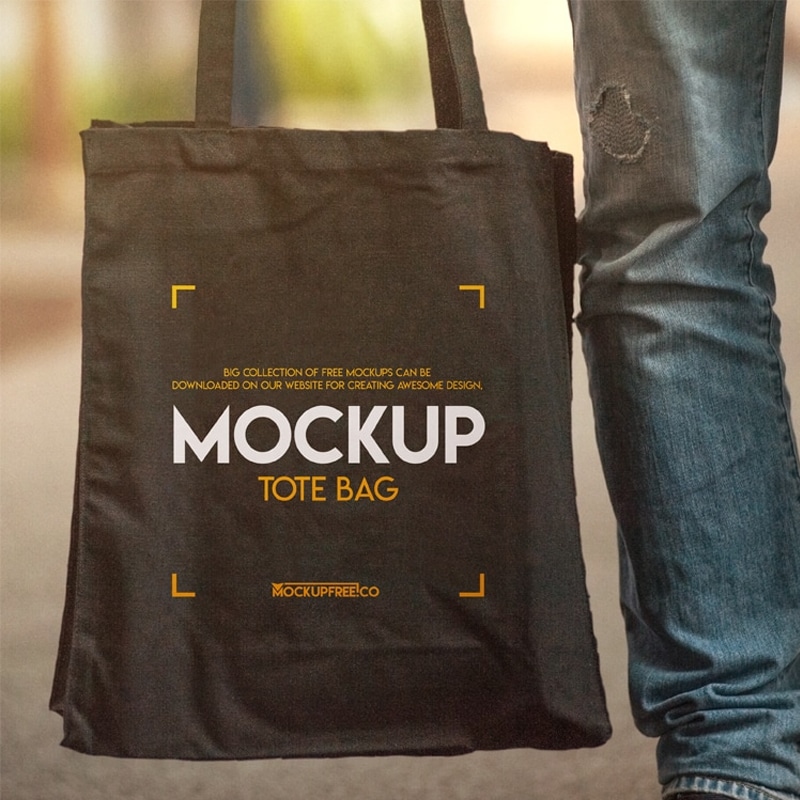 Download Tote Bag Free PSD Mockup » CSS Author