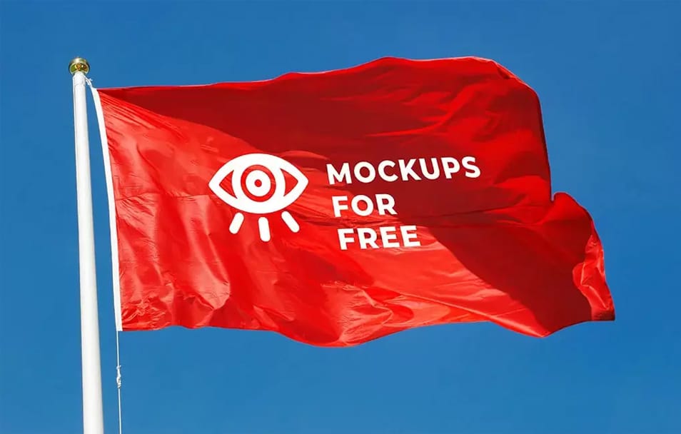 Download Waving Flag Mockup » CSS Author