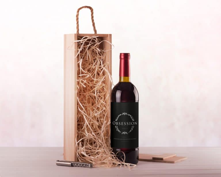 Download Wine Packaging Label Mockup » CSS Author