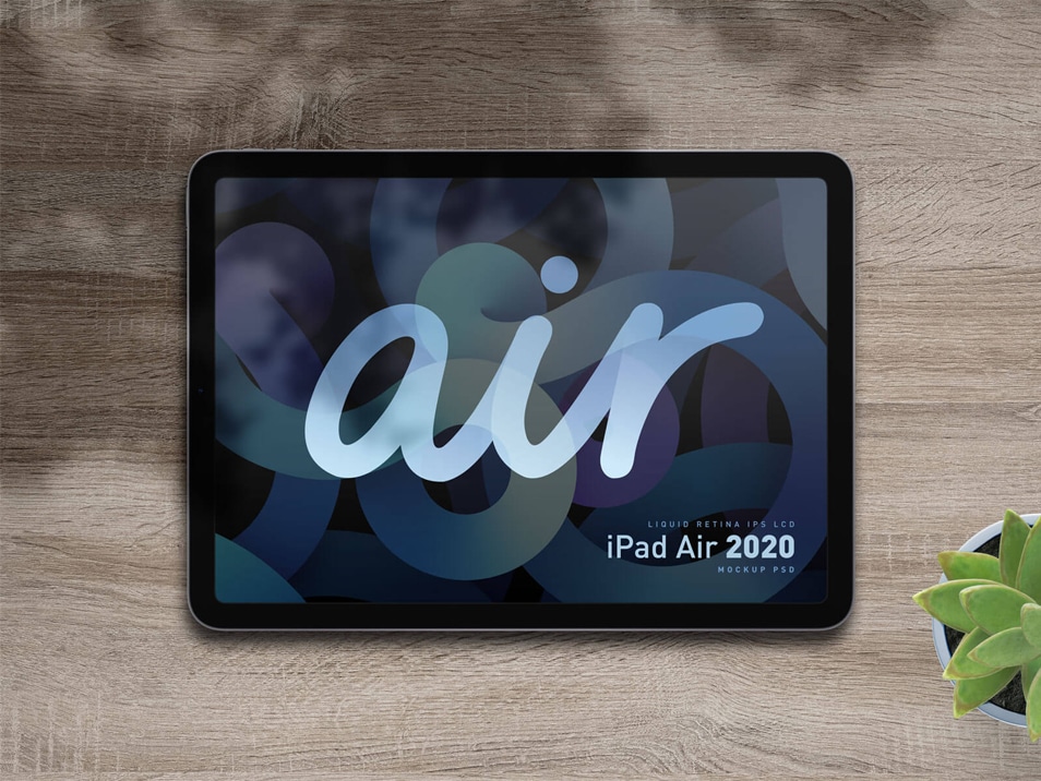 Download Free Apple IPad Air 2020 Mockup PSD » CSS Author