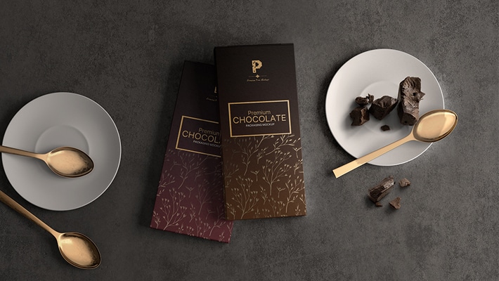 Download Free Chocolate Bar Packaging Mockup » CSS Author