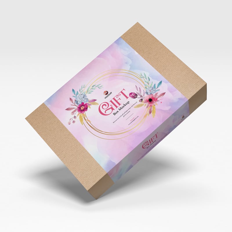 Download Free Gift Box Mockup For Packaging » CSS Author