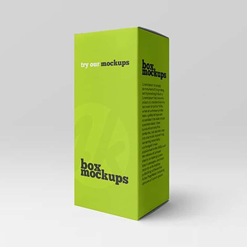 Download Free Matte Paper Box Mockup » CSS Author