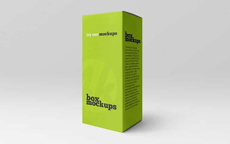 Download Free Matte Paper Box Mockup » CSS Author