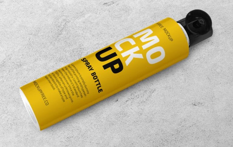 Download Spray Bottle Free PSD Mockup » CSS Author