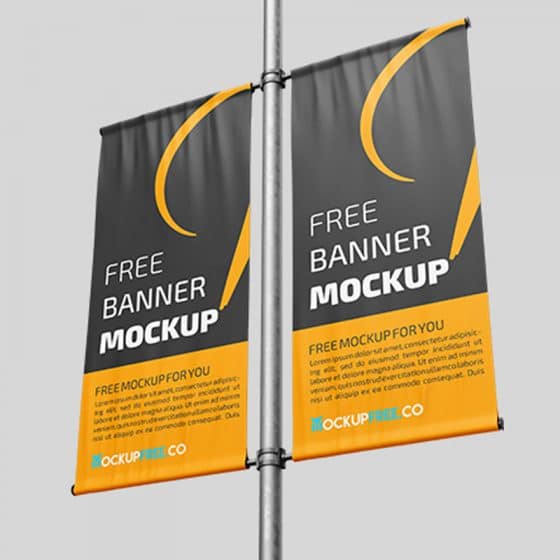 50 Best Free Banner Mockup Templates Css Author