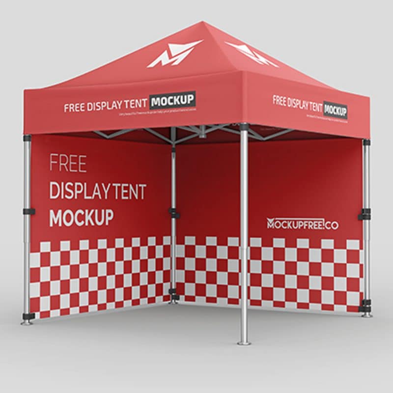 Download Free Display Tent Mockup In PSD » CSS Author
