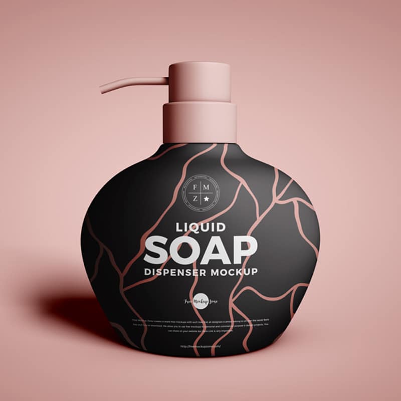 Download Free Liquid Soap Dispenser Mockup » CSS Author