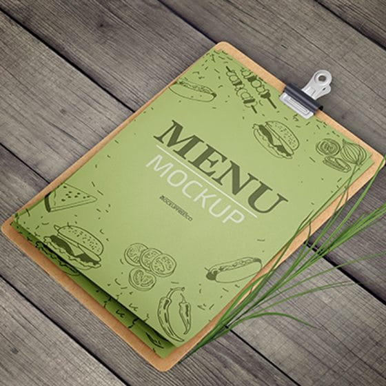 Download 10+ Best Free Restaurant Menu Board Mockup Templates » CSS Author