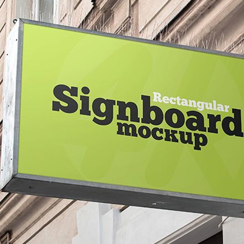 50+ Best Free Signage Mockup Templates » CSS Author