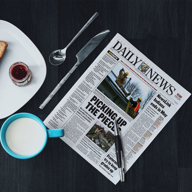 Download Free Newspaper Mockup PSD » CSS Author