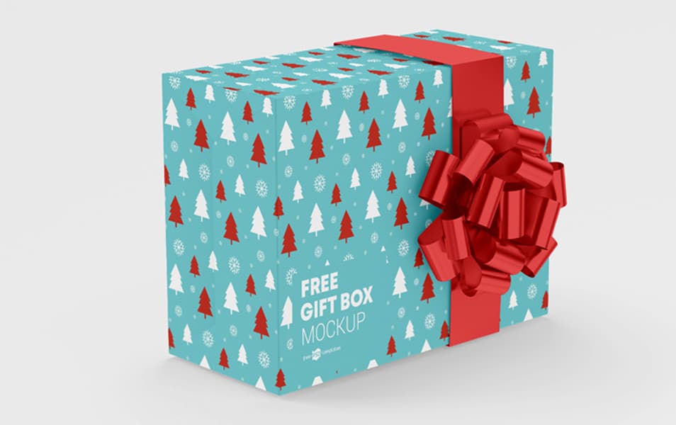 Download Free PSD Gift Box Mockup Set » CSS Author