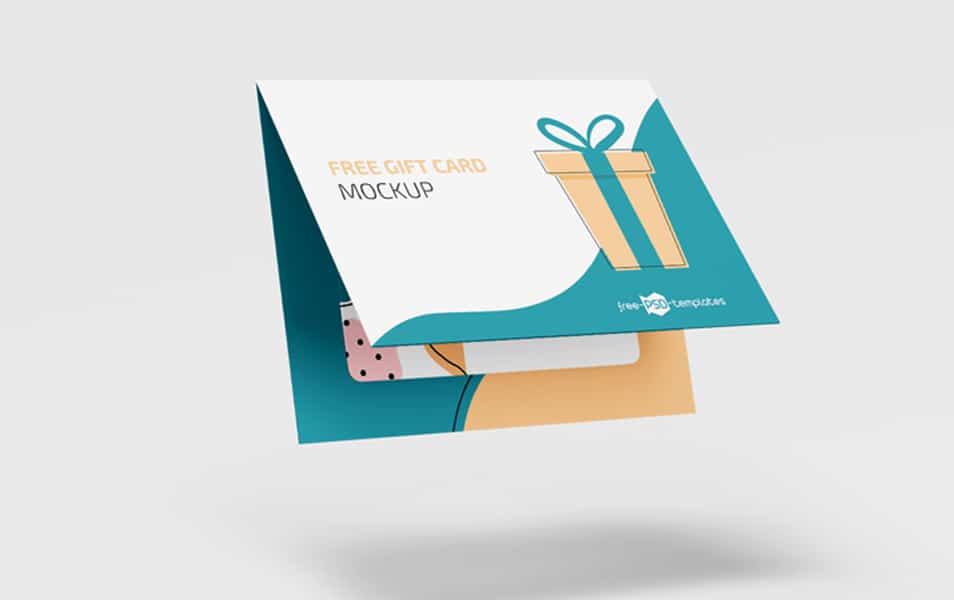 Download Free PSD Gift Cards Mockup Set » CSS Author