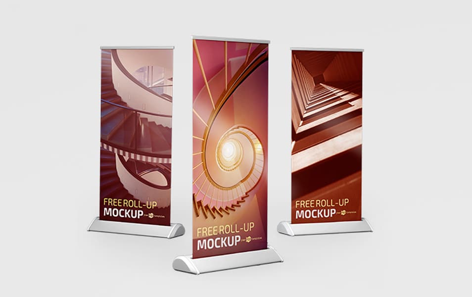 Download Free PSD Roll-up Mockup Template » CSS Author