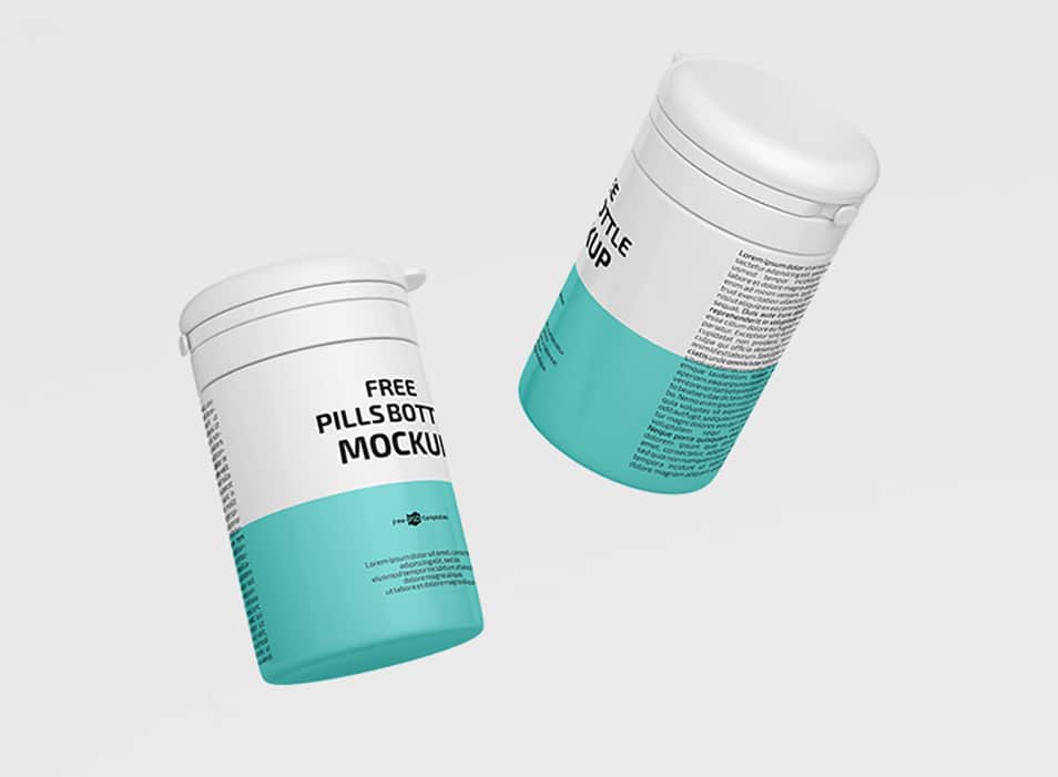 Download Free Pills Bottle Mockup In PSD » CSS Author