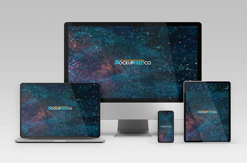 Download Free Responsive Design Devices Mockup In PSD » CSS Author