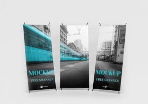Download Free X Banner Mockup In PSD » CSS Author