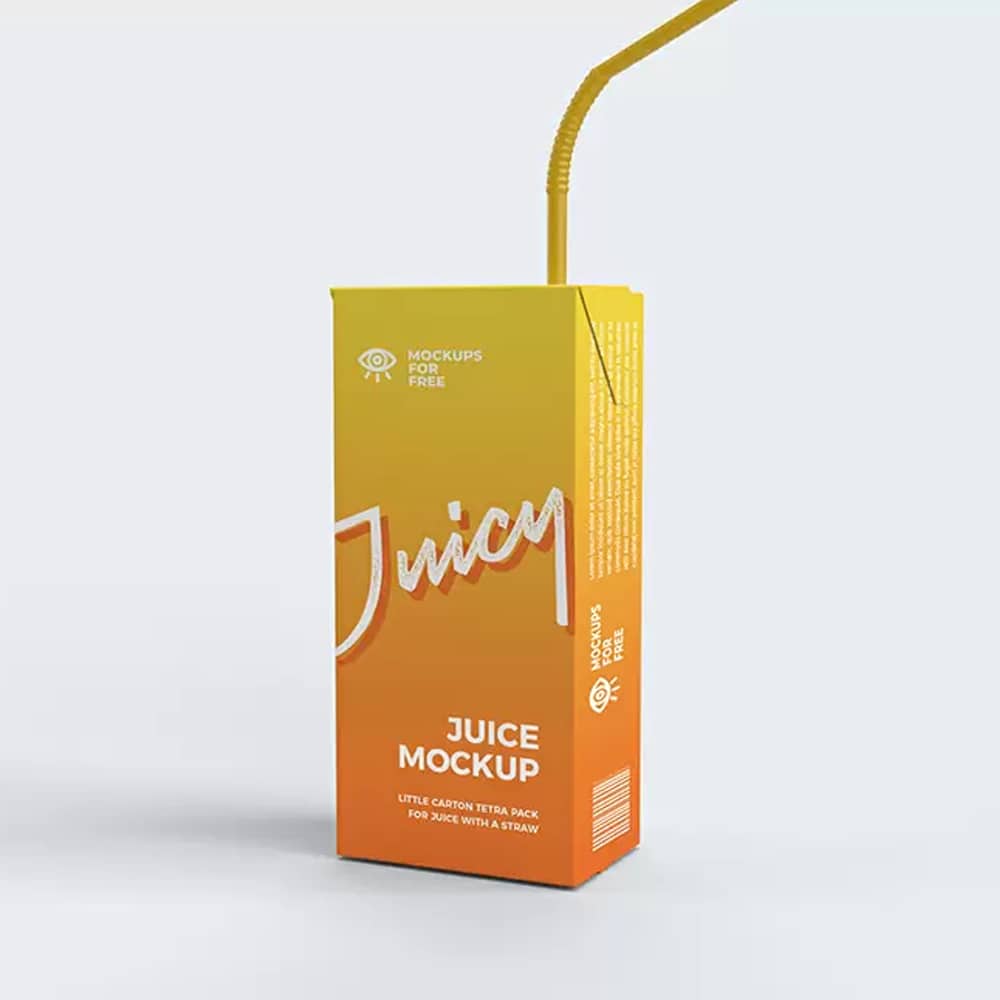 Download Juice Tetra Pack Mockup » CSS Author