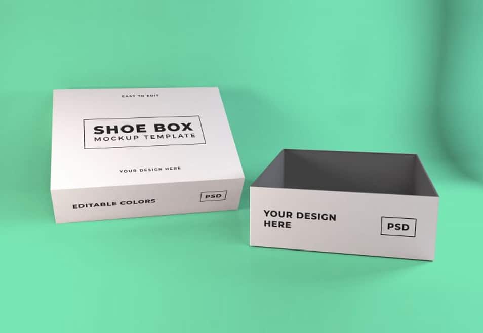 Download Shoe Box Mockup » CSS Author