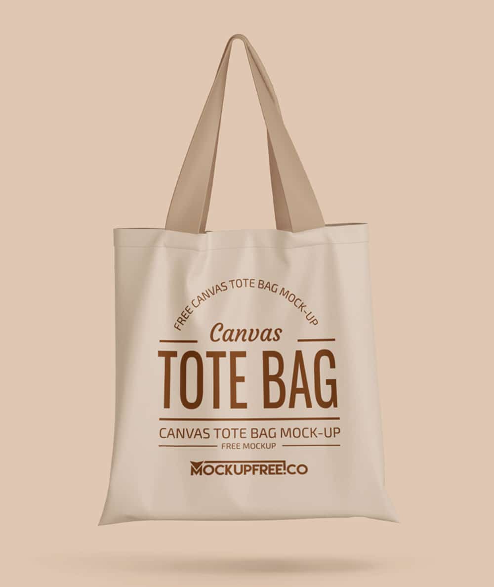 Canvas Tote Bag Free PSD Mockups » CSS Author