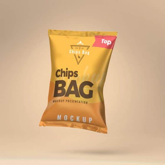 Download Chips Bag PSD Mockup » CSS Author