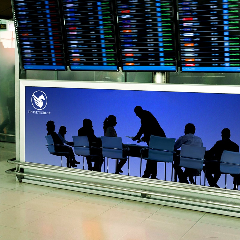 Download Free Airport Advertising Ads Mockup PSD » CSS Author