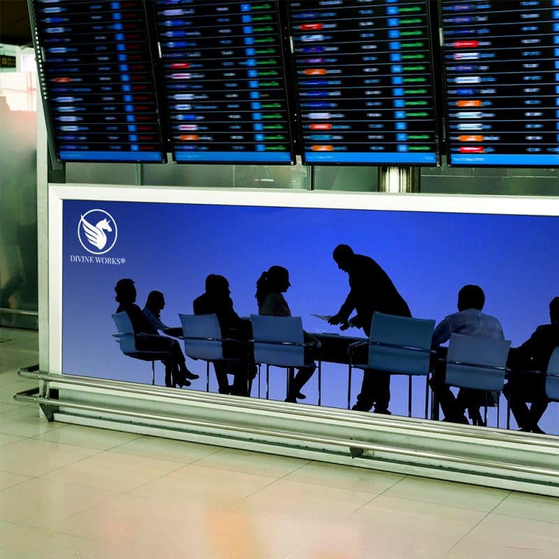 Download Free Airport Advertising Ads Mockup PSD » CSS Author