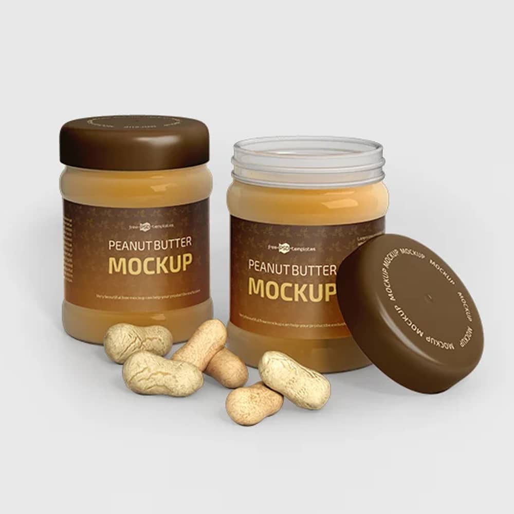 Download Free PSD Peanut Butter Jar Mockup Templates » CSS Author