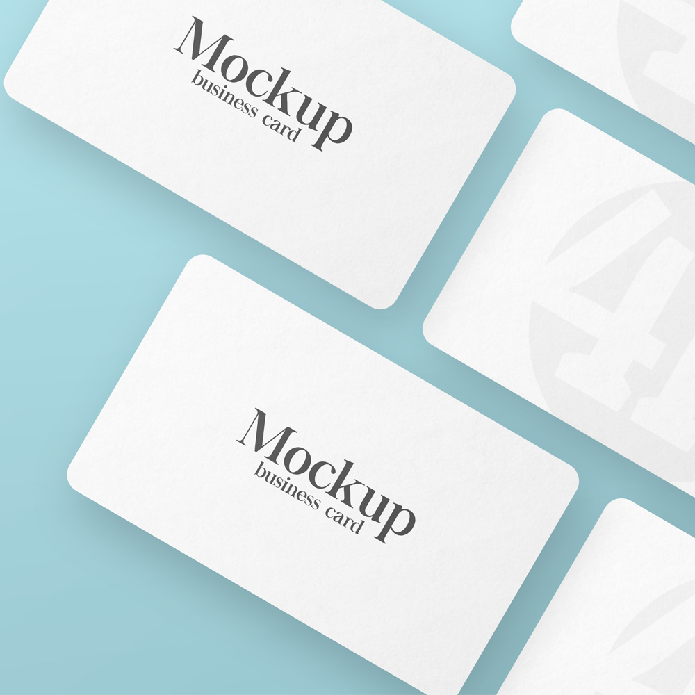 Download Free Rounded Business Card Mockup » CSS Author