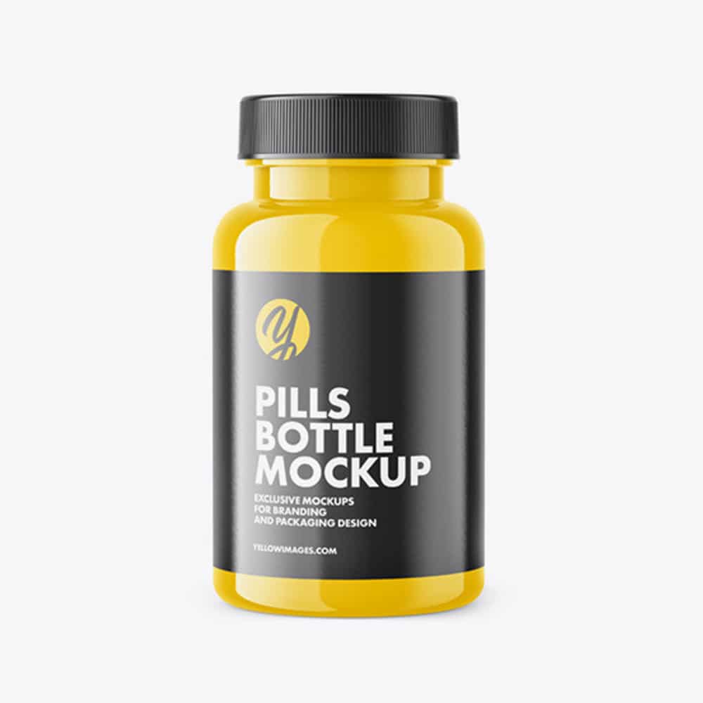 Download Glossy Plastic Pills Bottle Mockup Css Author