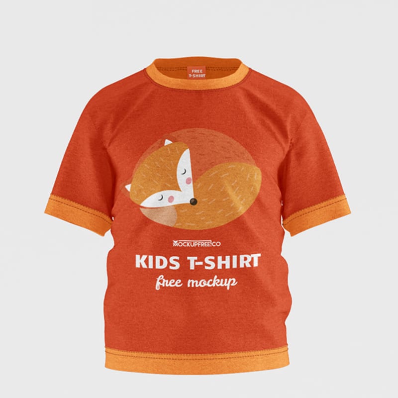 Download Kids T-Shirt Free PSD Mockups » CSS Author