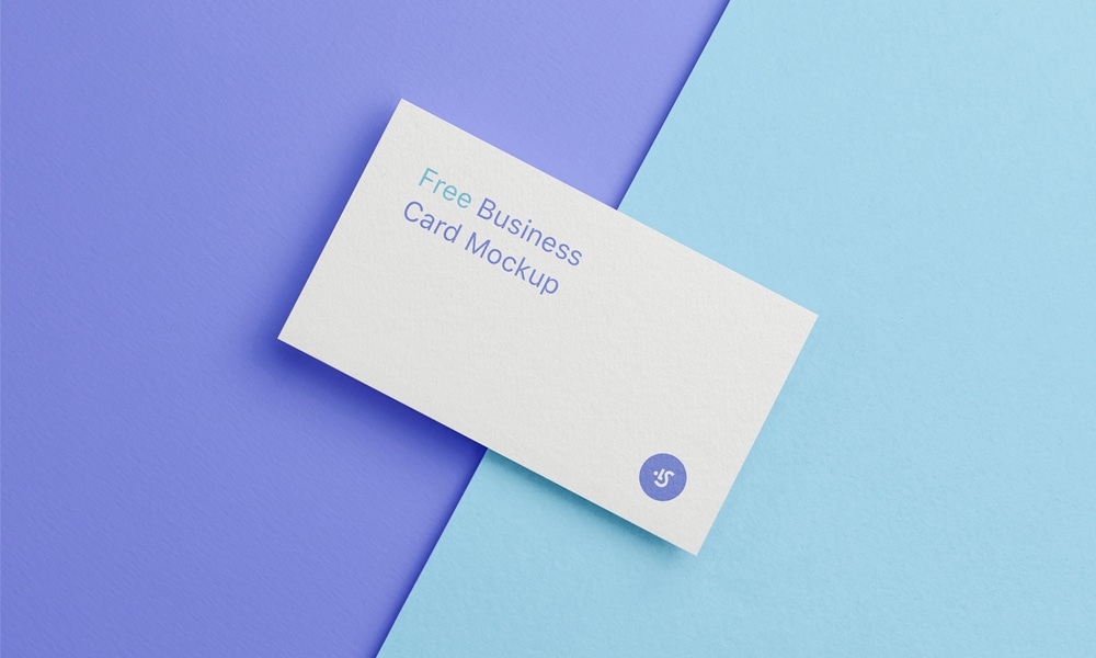 Free Changeable Colors Business Cards Mockups