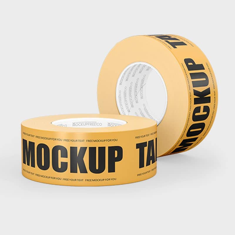 Download Free Duct Tape Mockup In PSD » CSS Author