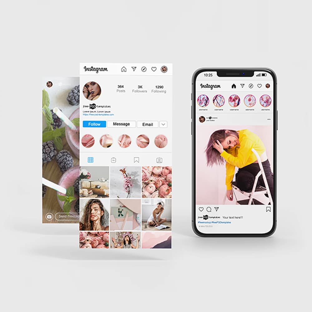 Download Free Instagram Stories Card Mockup In PSD » CSS Author
