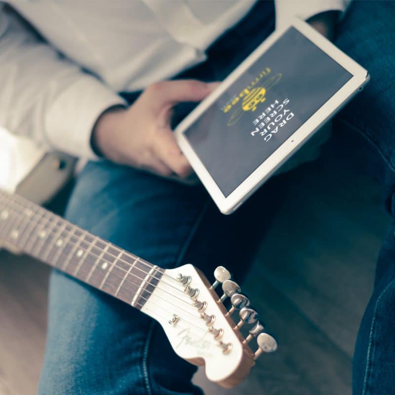 Man With An IPad Free Mockup PSD » CSS Author