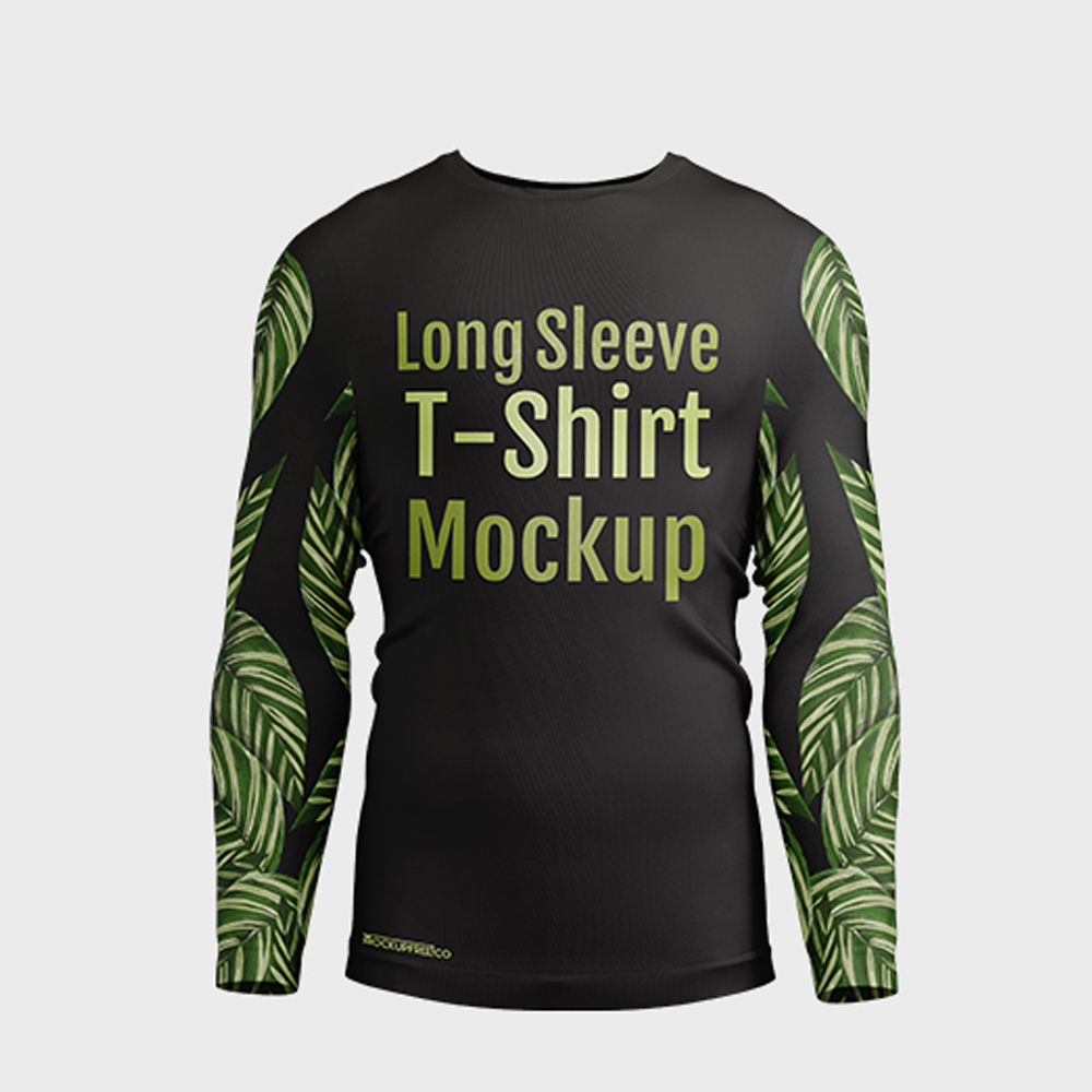 Free Mens Long Sleeve T Shirts MockUp 187 CSS Author