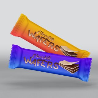 Download Free Wafers / Chocolate Bar Packaging Mockup PSD » CSS Author