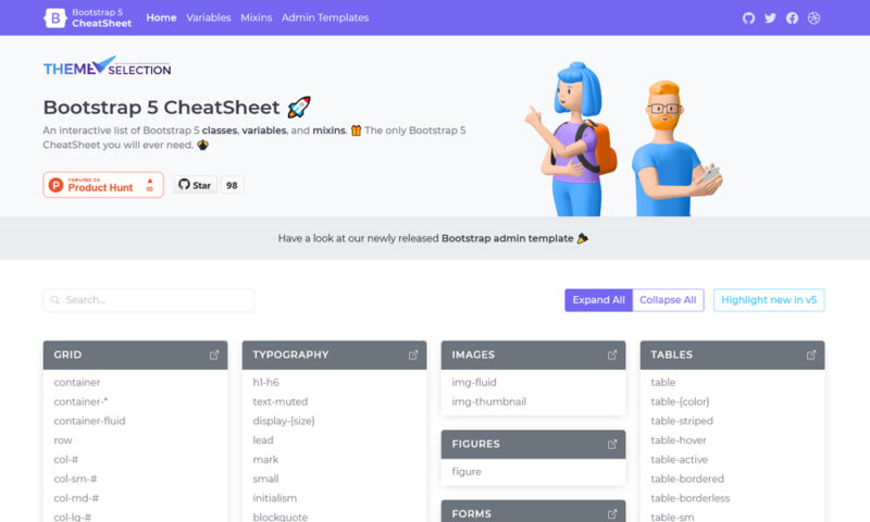 Essential Bootstrap 5 Cheat Sheets – Yes Web Designs